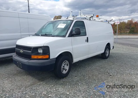 2015 Chevrolet Express 2500 Work Van from USA, damaged, VIN 1GCWGFCF9F1154640